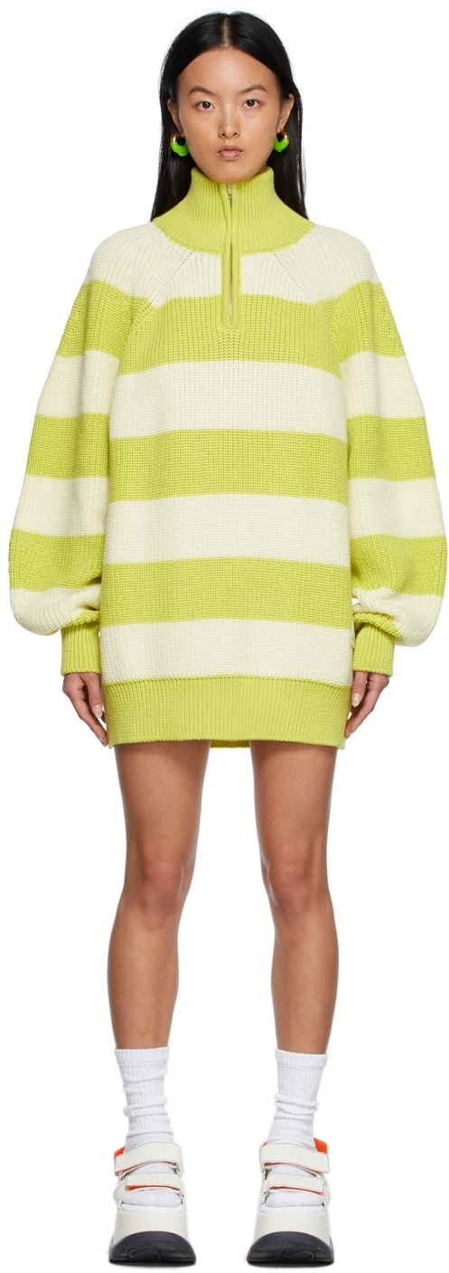 Sunnei High Neck Over Sweater Dress Sunnei