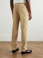 Loro Piana - Jarno Hamptons Straight-Leg Cotton-Corduroy Trousers - Neutrals