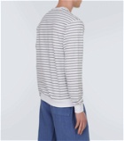 Vilebrequin Jorasses striped cotton-blend sweatshirt