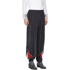 Y/Project Navy Oversized Lounge Pants