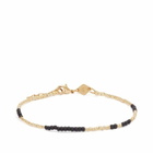 Anni Lu Women's Asym Bracelet in Black 