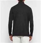 nonnative - Mélange Wool and Cotton Blend-Rollneck Sweater - Men - Charcoal