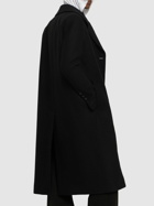 RICK OWENS - New Bell Double Breasted Coat