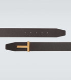 Tom Ford Logo leather belt