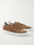 Brunello Cucinelli - Urano Suede Sneakers - Brown