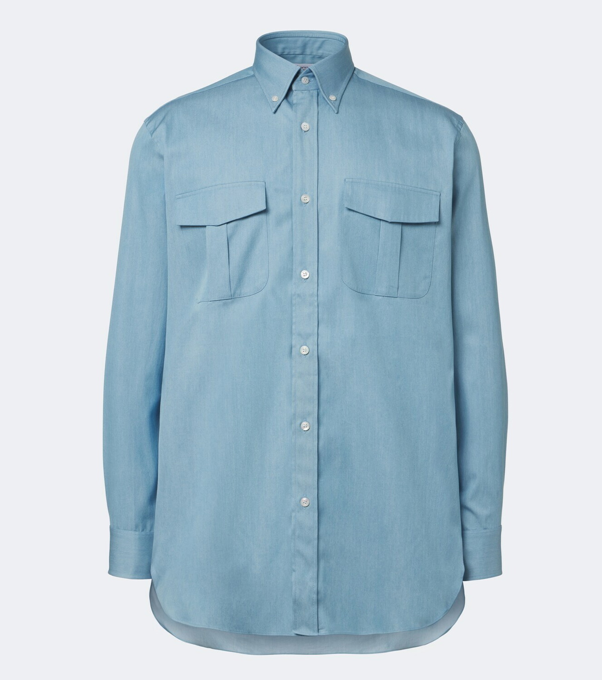 Charvet Cotton chambray shirt