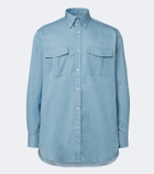 Charvet Cotton chambray shirt