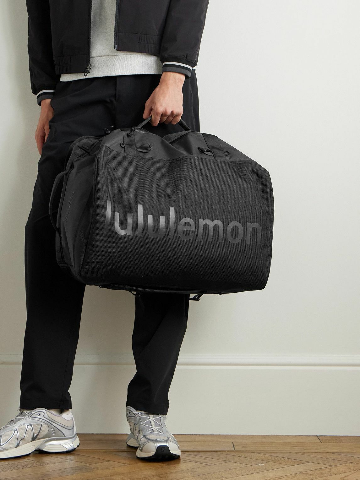 Lululemon - 2-in-1 Convertible Logo-Print Shell Backpack