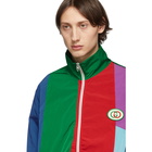 Gucci Multicolor Oversized Waterproof Jacket