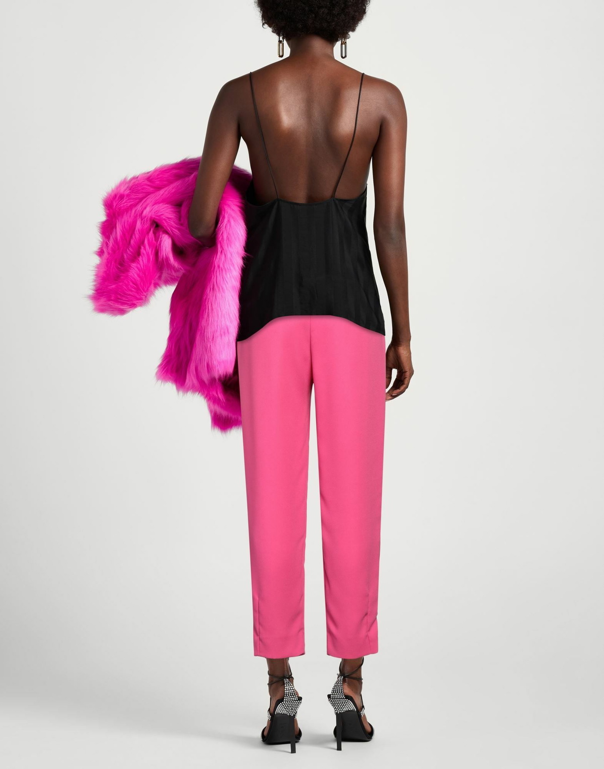 Manila Grace Womens Pants Fuchsia