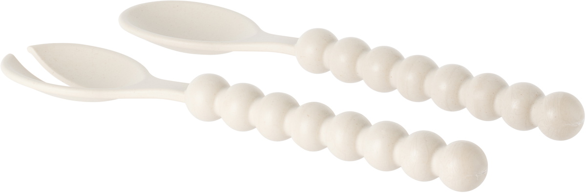 Maison Balzac Off-White Cloud Serving Spoons Set