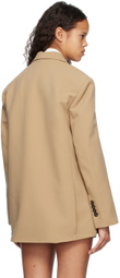 CAMILLA AND MARC Tan Sterling Blazer