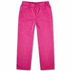 Stylerunner Women's Median Straight Leg Jogger Pant in Hibiscus