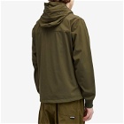 C.P. Company Men's C.P. Shell-R Goggle Jacket in Ivy Green