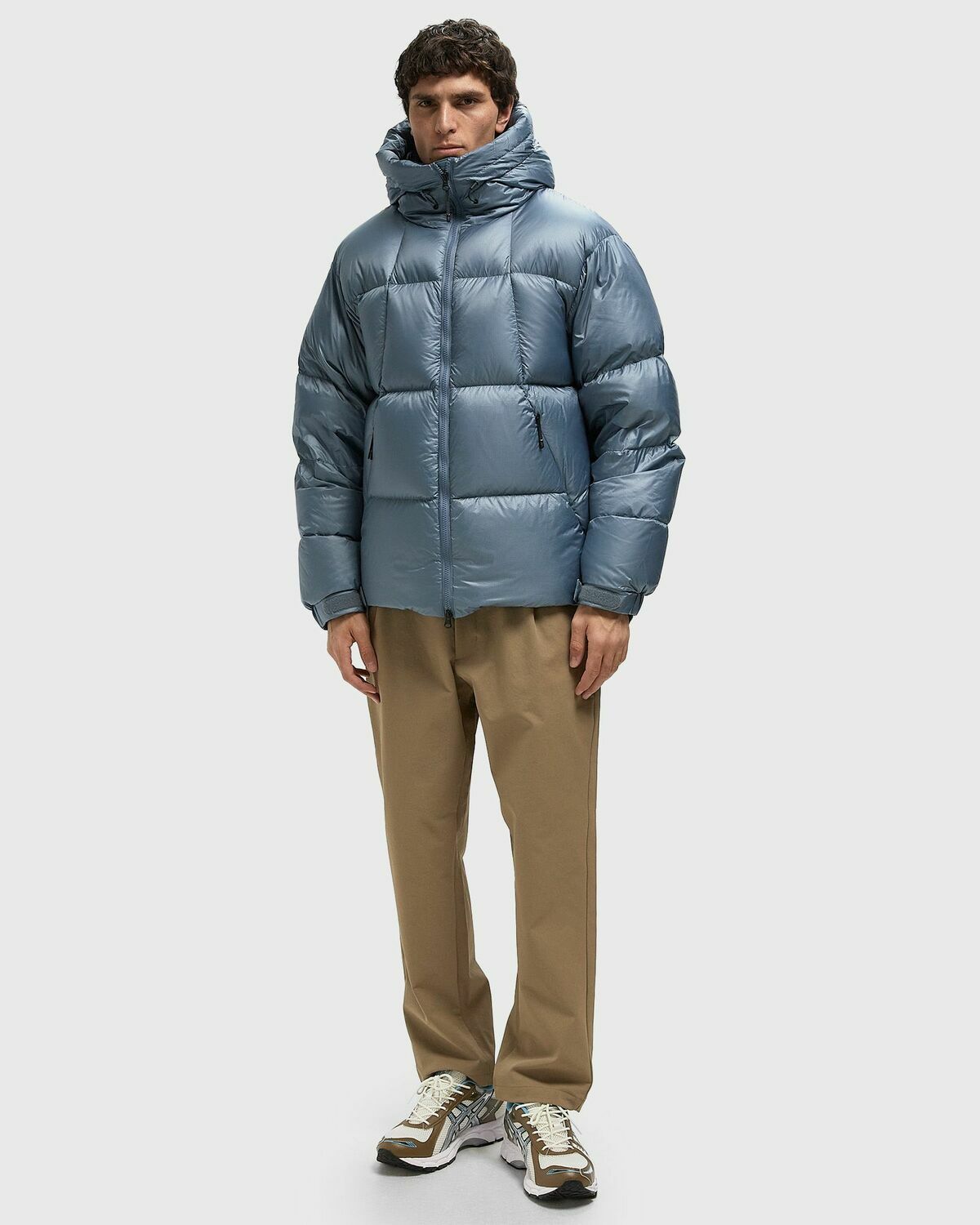 Goldwin PERTEX QUANTUM Down Parka Blue Mens Down & Puffer Jackets/Parka