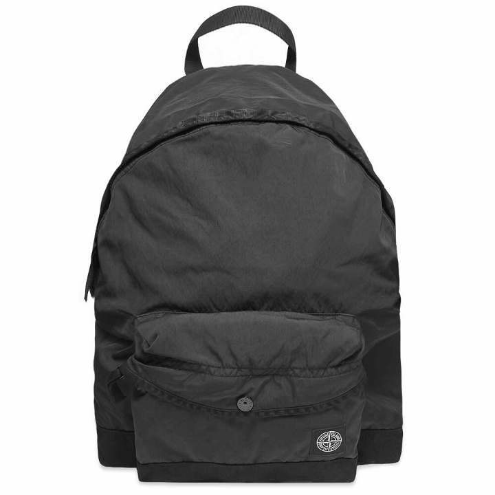 Photo: Stone Island Junior Nylon Backpack in Black