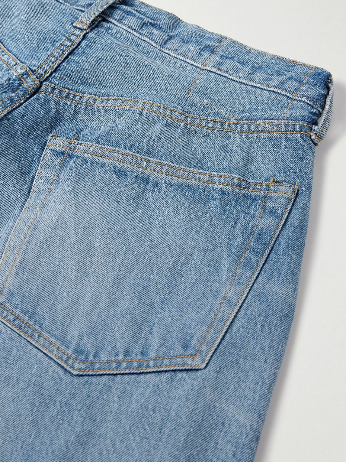 Kaptain Sunshine - Straight-Leg Selvedge Jeans - Blue