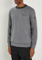 Moncler Logo Cotton Sweatshirt Grey