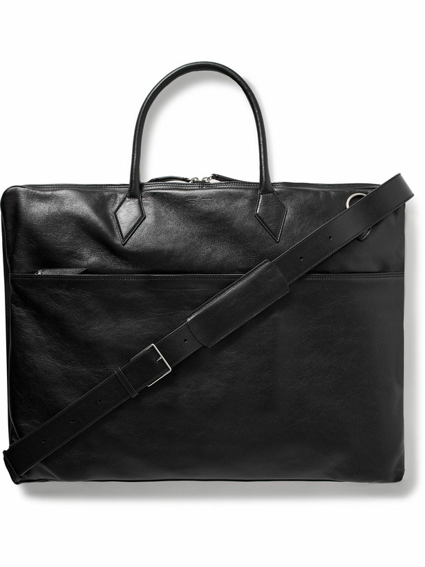 Photo: Métier - Closer Full-Grain Leather Suit Carrier