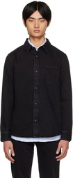 A.P.C. Black New Valerian Denim Shirt