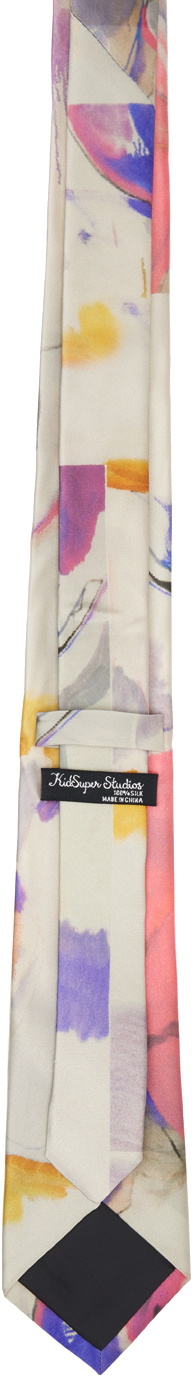 KidSuper Multicolor Printed Tie
