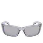 Prada Eyewear Men's A19S Sunglasses in Transparent Grey/Light Grey 