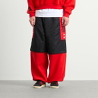 Adidas x Willy Chavarria Gomez Zip Off Pant in Black/Red