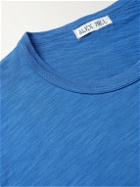 Alex Mill - Standard Slim-Fit Slub Cotton-Jersey T-Shirt - Blue