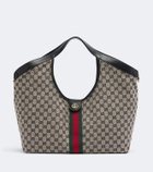 Gucci Gucci Giglio Large GG canvas tote bag
