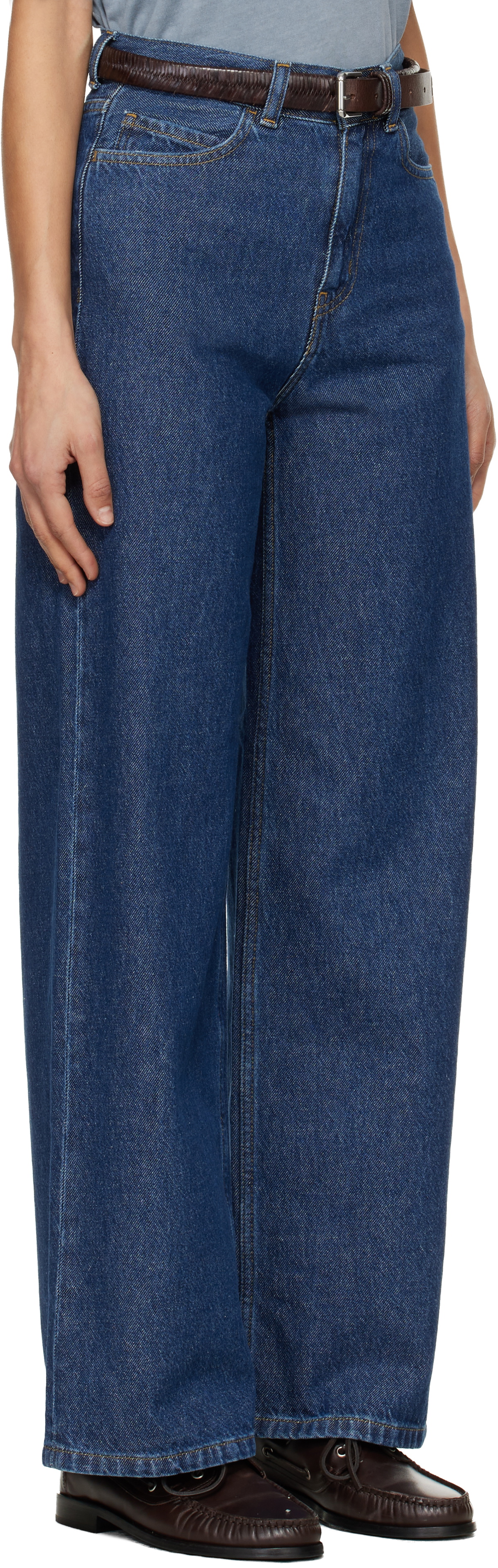 Carhartt Work In Progress Navy Jane Jeans