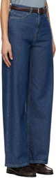 Carhartt Work In Progress Navy Jane Jeans