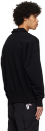 Billionaire Boys Club Black Spread Collar Sweatshirt