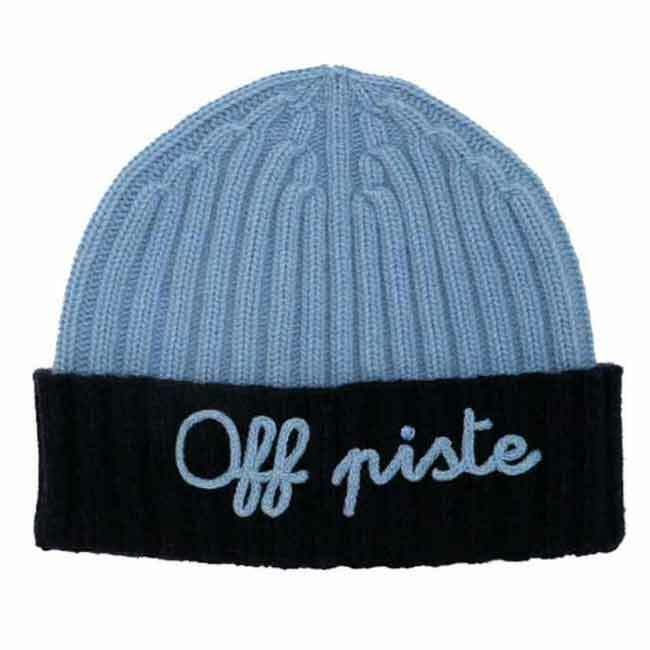 Photo: MC2 Saint Barth Blended Cashmere Hat With Off Piste Embroidery