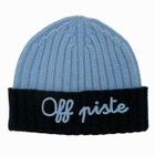MC2 Saint Barth Blended Cashmere Hat With Off Piste Embroidery