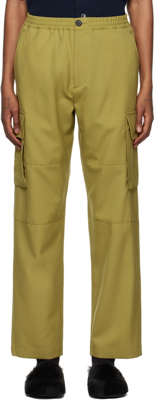 Photo: Marni Green Drawstring Cargo Pants