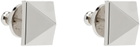 Valentino Garavani Silver Rockstud Earrings