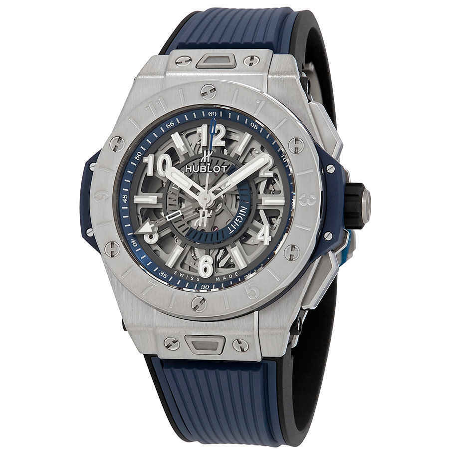 Hublot Big Bang Unico GMT Automatic Titanium Mens Watch 471.NX.7112.RX