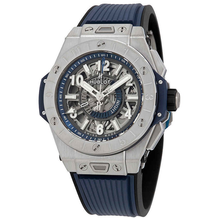 Photo: Hublot Big Bang Unico GMT Automatic Titanium Mens Watch 471.NX.7112.RX