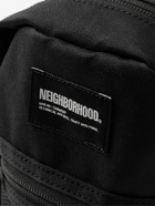 Neighborhood - Vertical Mini Logo-Appliquéd Mesh-Trimmed CORDURA® Messenger Bag