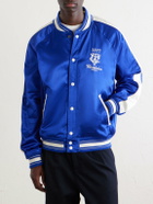 Polo Ralph Lauren - Wimbledon Cotton-Blend Woven Bomber Jacket - Blue