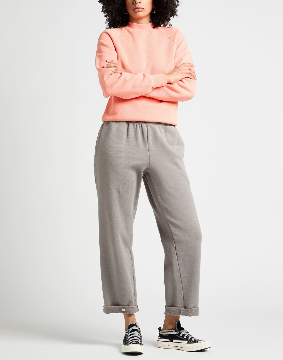Les Tien Womens Pants in Grey