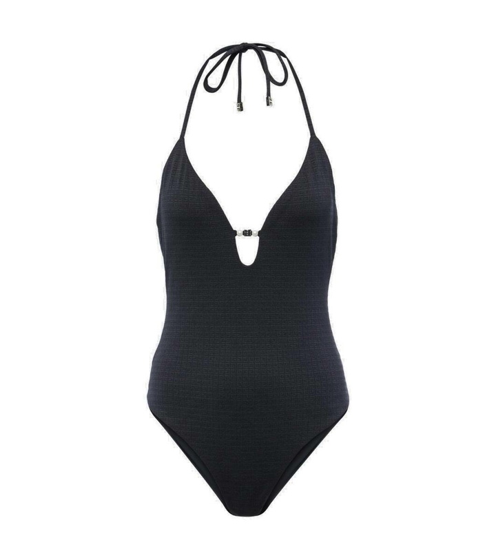 Photo: Givenchy 4G halterneck swimsuit