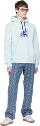 Lanvin Blue Lunar Year Horse Hoodie
