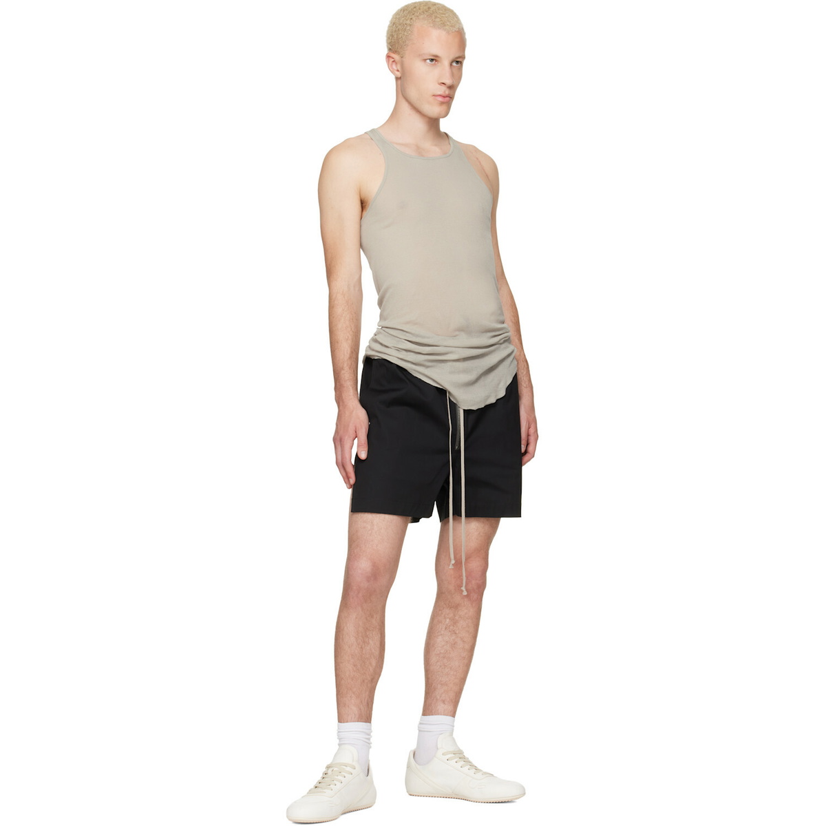 Rick Owens Black Tower Bela Boxer Shorts