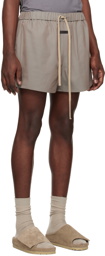 Fear of God Gray Drawstring Shorts