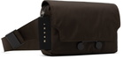 Marni Brown Cordura Cityscape Belt Bag
