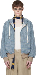Edward Cuming Blue Flex Hoodie