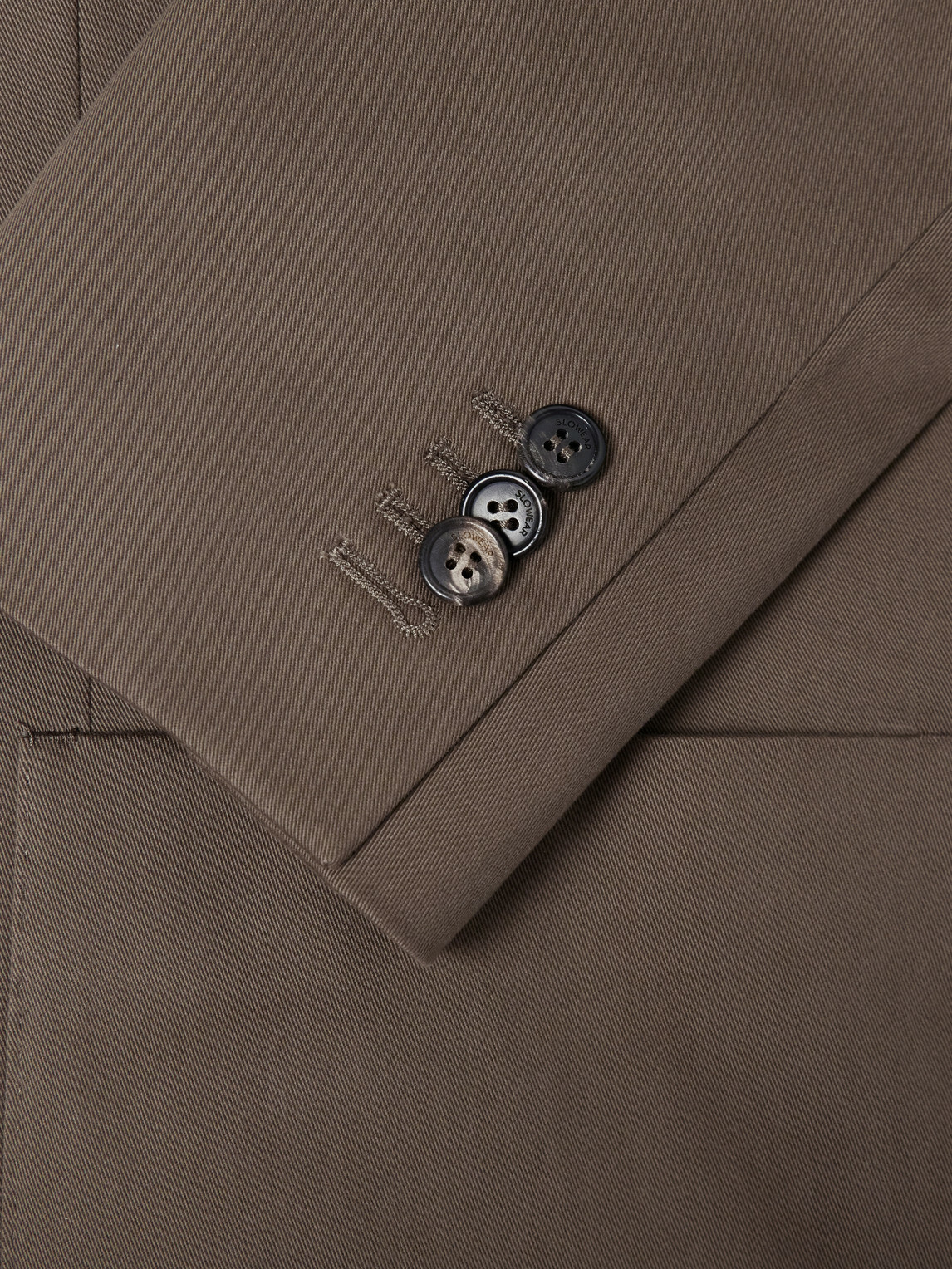 Slowear - Stretch-Cotton Gabardine Blazer - Brown