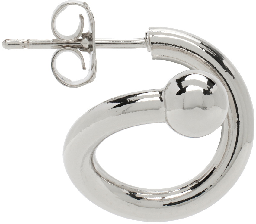 Justine Clenquet Silver Mel Earrings Justine Clenquet
