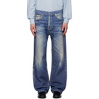 OUR LEGACY Blue Third Cut Jeans